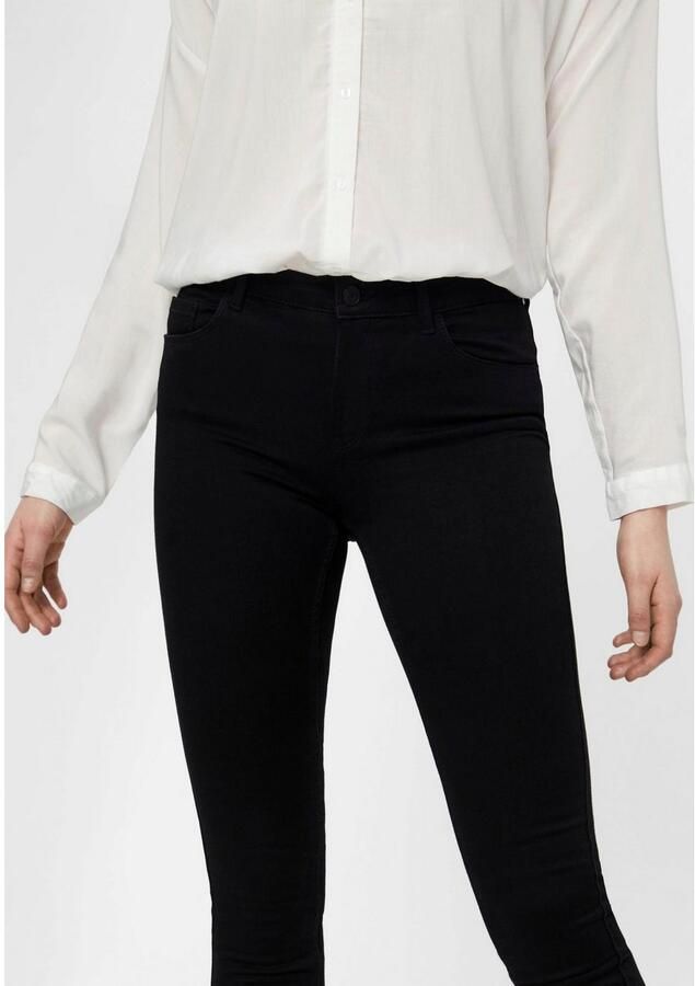 Vero Moda Grijze Skinny Fit Jeans Seven NW Shape-Up Zwart Dames - Foto 5