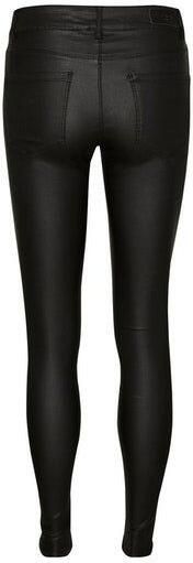 Vero Moda Zwarte broek met gladde coating Black Dames - Foto 18
