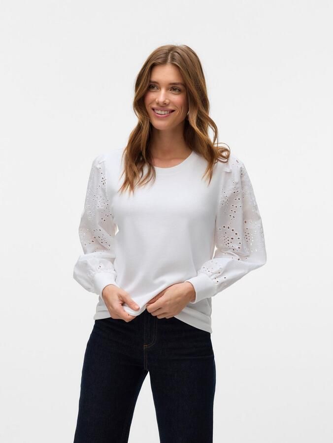 Vero Moda Sweatshirt VMDAMINE LS SWEAT BOX JRS - Foto 3