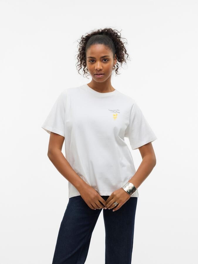 Vero Moda T-shirt VMAYA CATY SS TOP BOX JRS GA - Foto 7