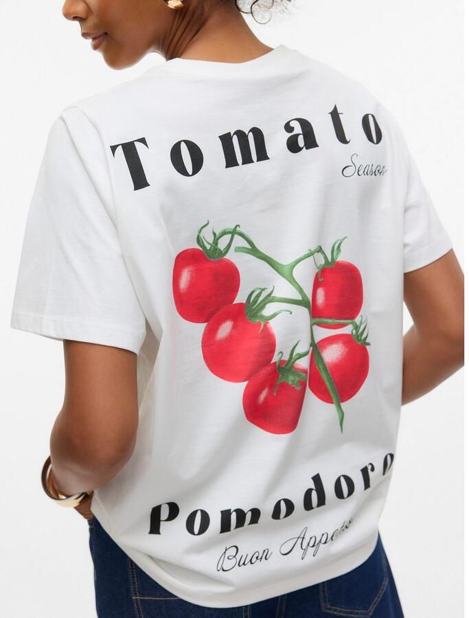 Vero Moda T-shirt VMAYA CATY SS TOP BOX JRS GA - Foto 5