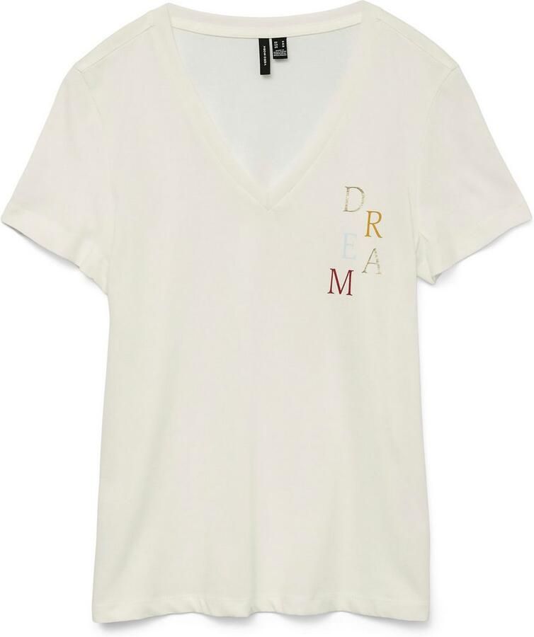 Vero Moda T-shirt VMEDA VANESSA SS TOP BOX JRS GA