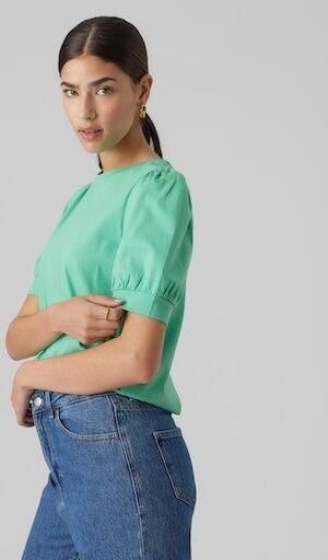 Vero Moda T-shirt VMKERRY 2 4 O-NECK TOP VMA JRS NOOS - Foto 6