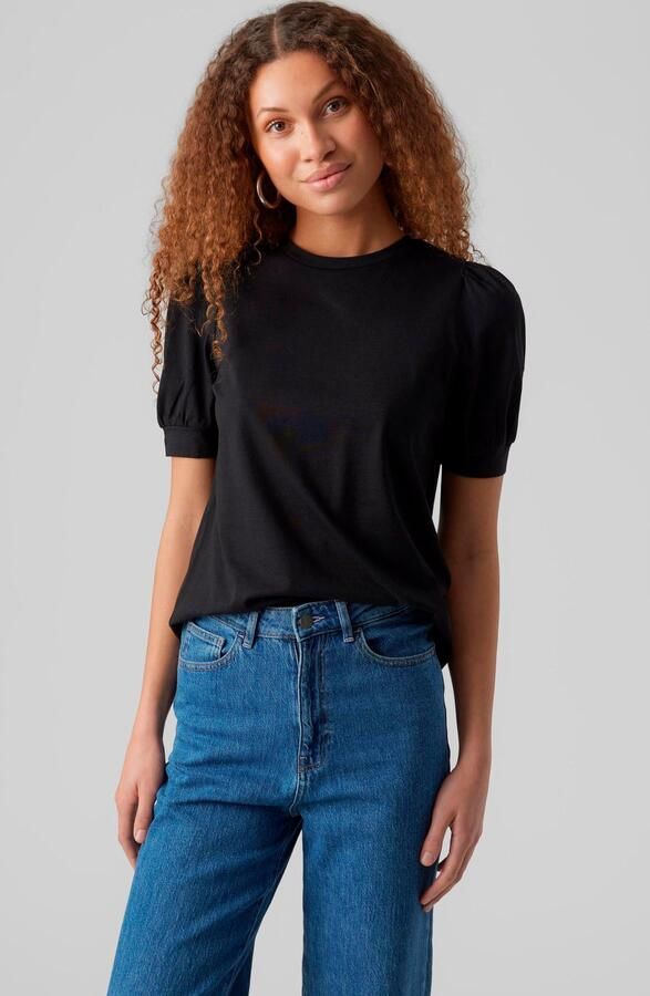 Vero Moda T-shirt VMKERRY 2 4 O-NECK TOP VMA JRS NOOS - Foto 6
