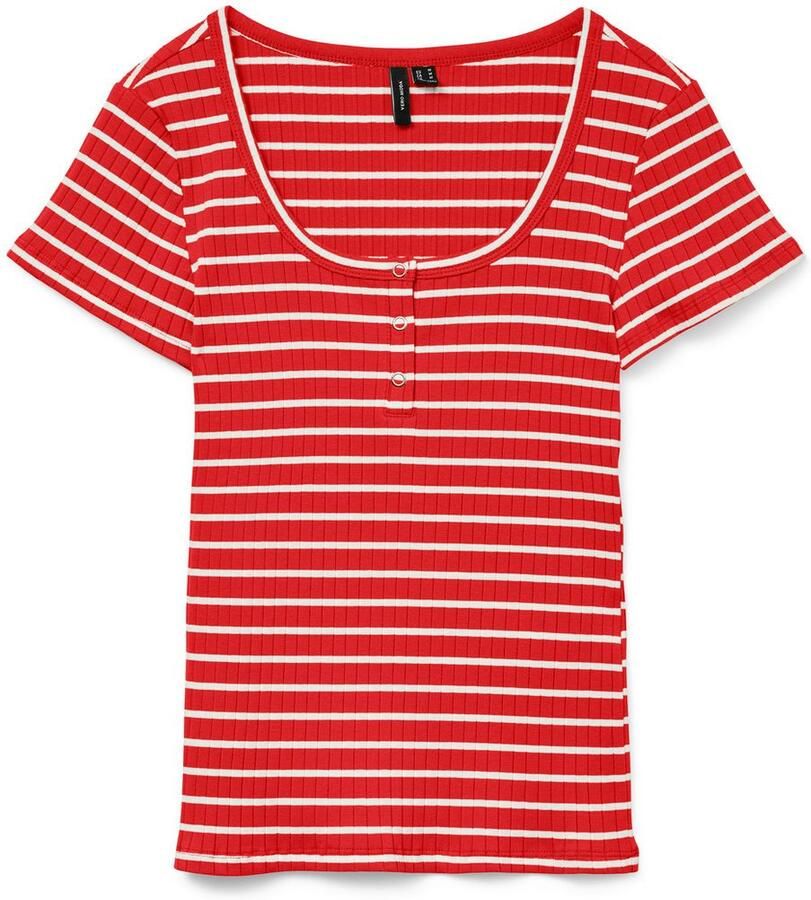 Vero Moda T-shirt VMSEA SS HENLEY TOP JRS - Foto 2