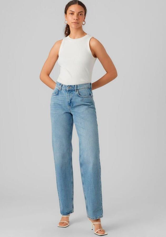 Aware Tanktop met geribde ronde hals model 'LAVENDER' - Foto 3