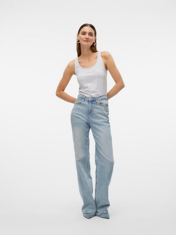 Vero Moda Tanktop VMLULU LONG TANK TOP JRS GA NOOS - Foto 3