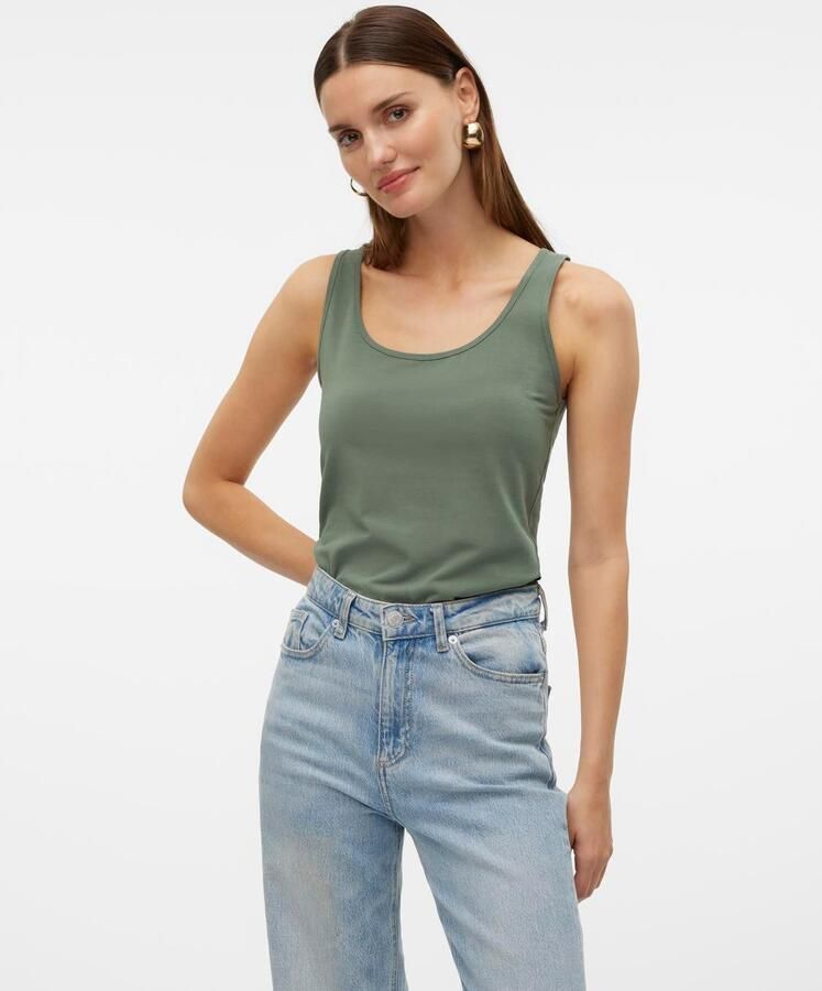 Vero Moda Tanktop VMLULU LONG TANK TOP JRS GA NOOS - Foto 6