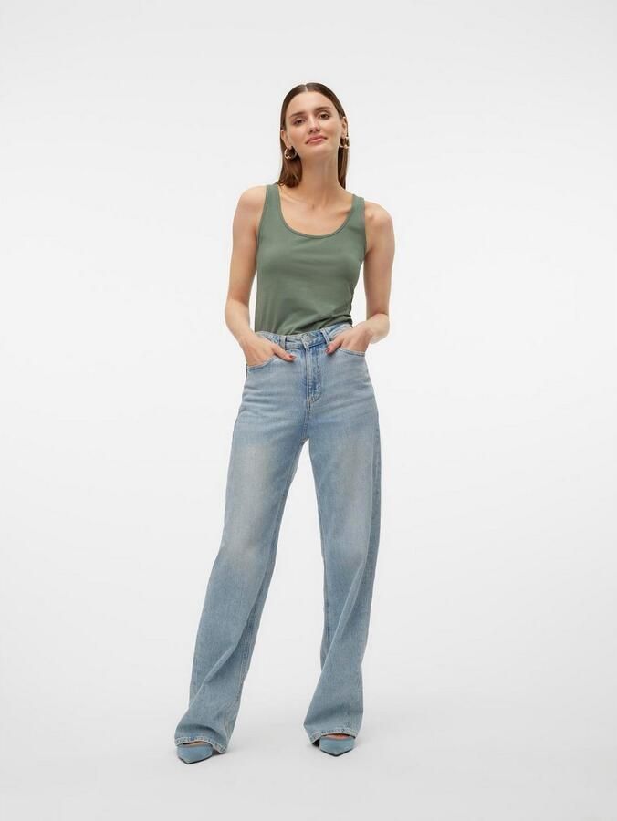 Vero Moda Tanktop VMLULU LONG TANK TOP JRS GA NOOS - Foto 2