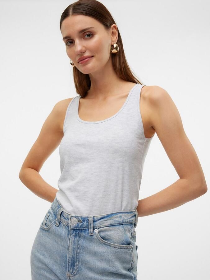 Vero Moda Tanktop VMLULU LONG TANK TOP JRS GA NOOS - Foto 4