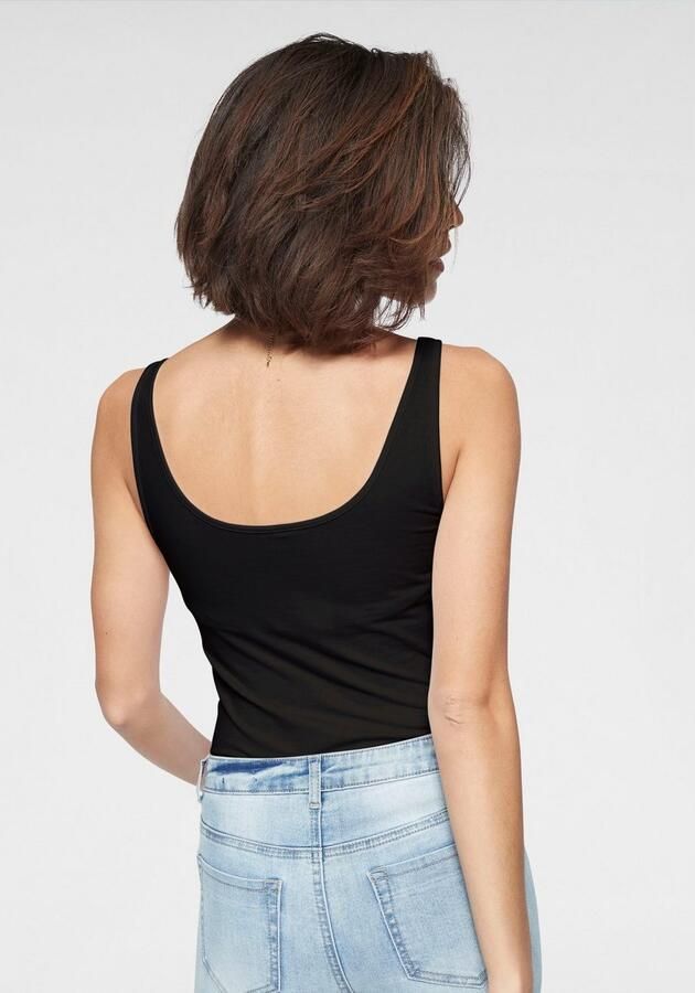 VERO MODA singlet VMMAXI met katoen zwart - Foto 5