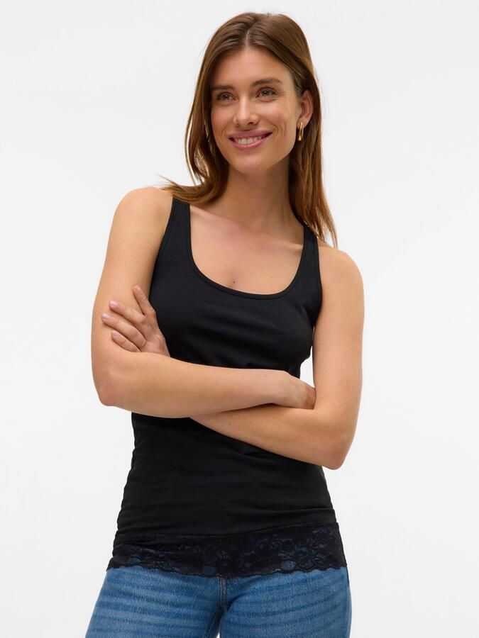 Vero Moda Tanktop VMMAXI MY LACE LONG TANK JRS NOOS - Foto 6