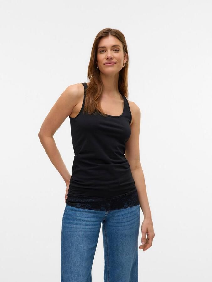 Vero Moda Tanktop VMMAXI MY LACE LONG TANK JRS NOOS - Foto 2