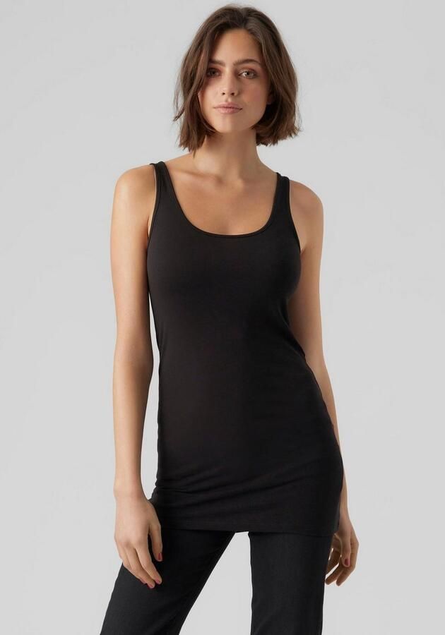 Vero Moda Tanktop VMMAXI MY SOFT LONG TANK TOP 2-PACK (set 2-delig) - Foto 2