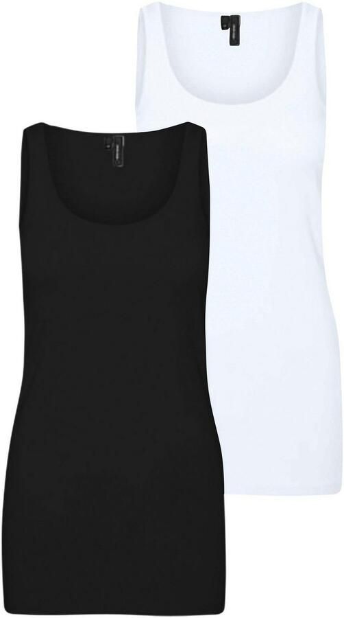 Vero Moda Tanktop VMMAXI MY SOFT LONG TANK TOP 2-PACK (set 2-delig) - Foto 5