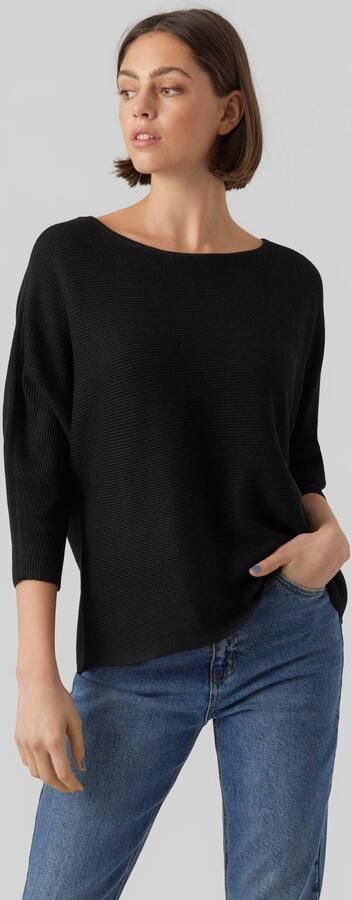 Vero Moda Trui met 3 4-mouwen VMNORA 3 4 BOATNECK BLOUSE NOOS - Foto 5