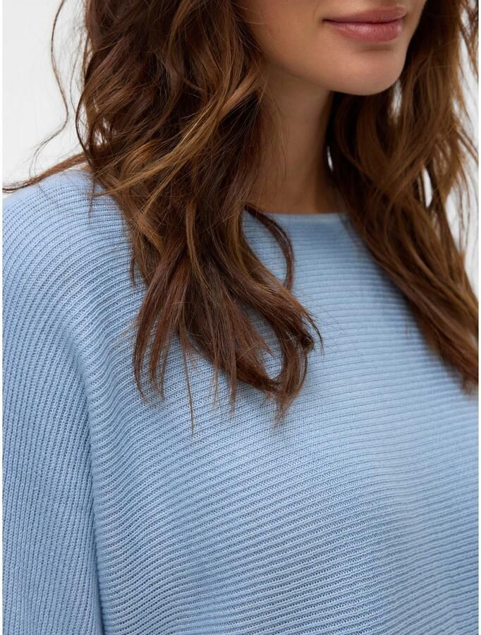 Vero Moda Trui met 3 4-mouwen VMNORA 3 4 BOATNECK BLOUSE NOOS - Foto 2