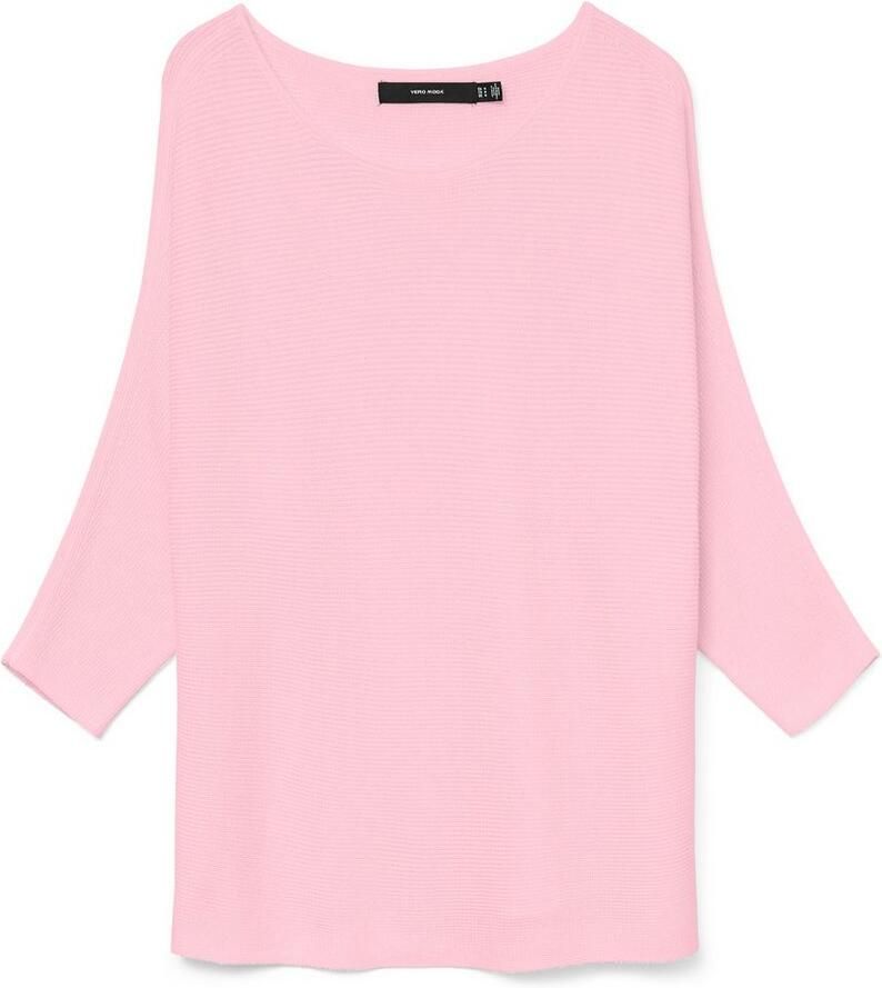 Vero Moda Trui met 3 4-mouwen VMNORA 3 4 BOATNECK BLOUSE NOOS