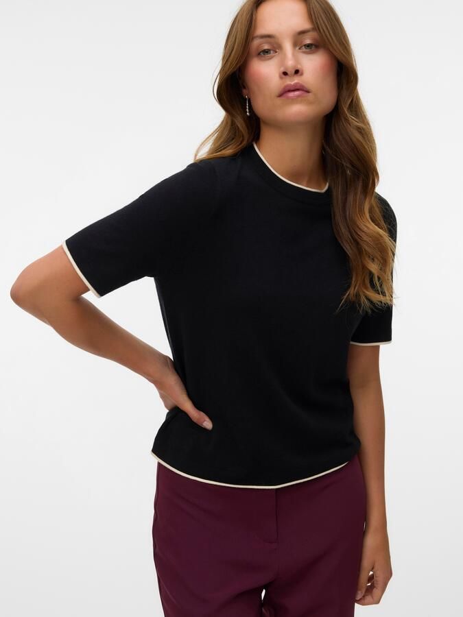 Vero Moda Trui met korte mouwen VMBREEZE SS O-NECK PULLOVER BOO - Foto 5