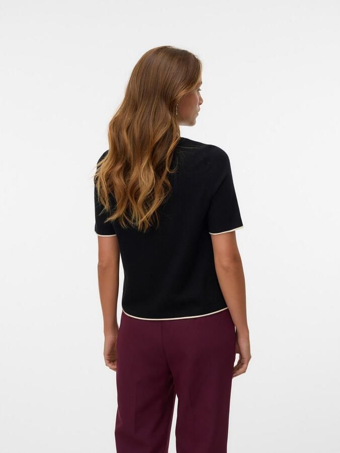 Vero Moda Trui met korte mouwen VMBREEZE SS O-NECK PULLOVER BOO - Foto 3