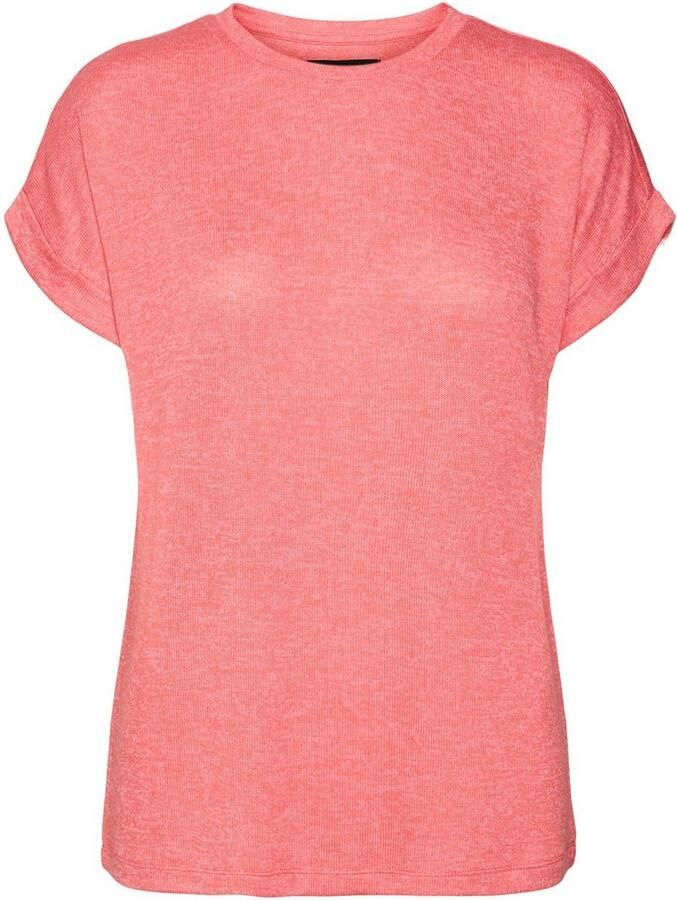 Vero Moda Trui met korte mouwen VMBRIANNA SS O-NECK PULLOVER BOO REP - Foto 2