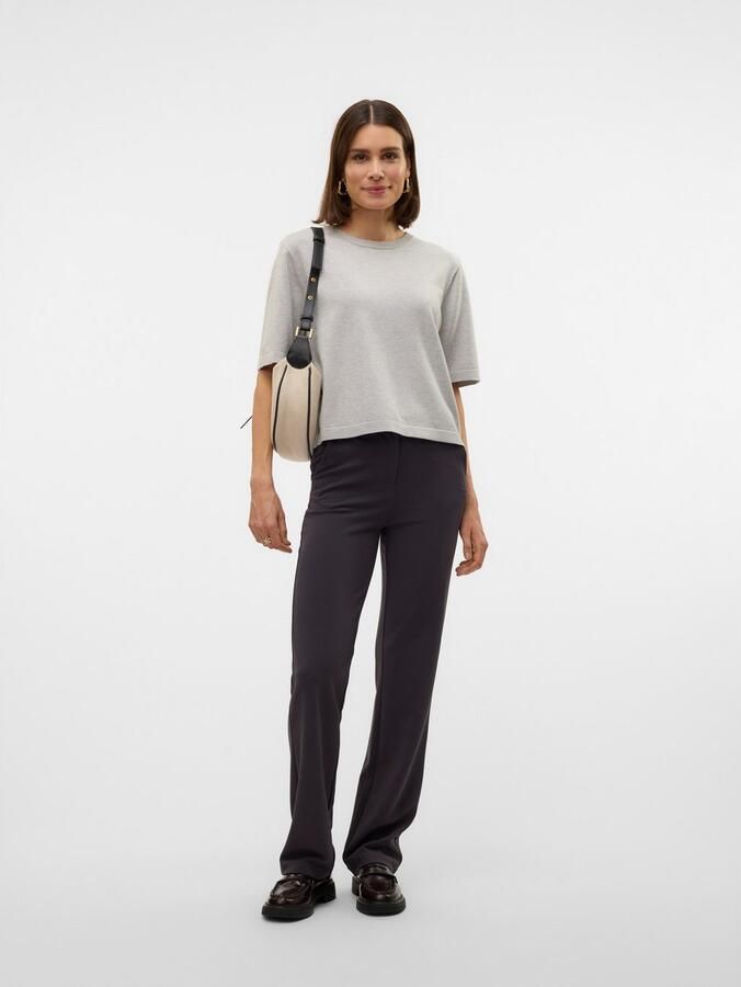 Vero Moda Trui met korte mouwen VMSILJE 2 4 O-NCK OVERSIZE PULL GA NOOS - Foto 4