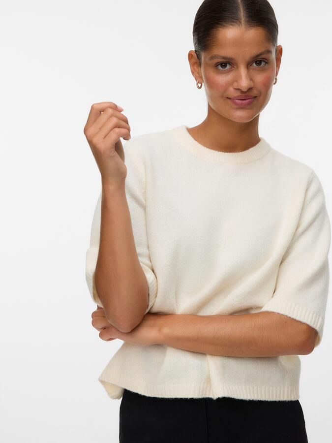 Vero Moda Trui met ronde hals VMBOOM 2 4 O-NK OVERSIZE PULLOVE GA NOOS