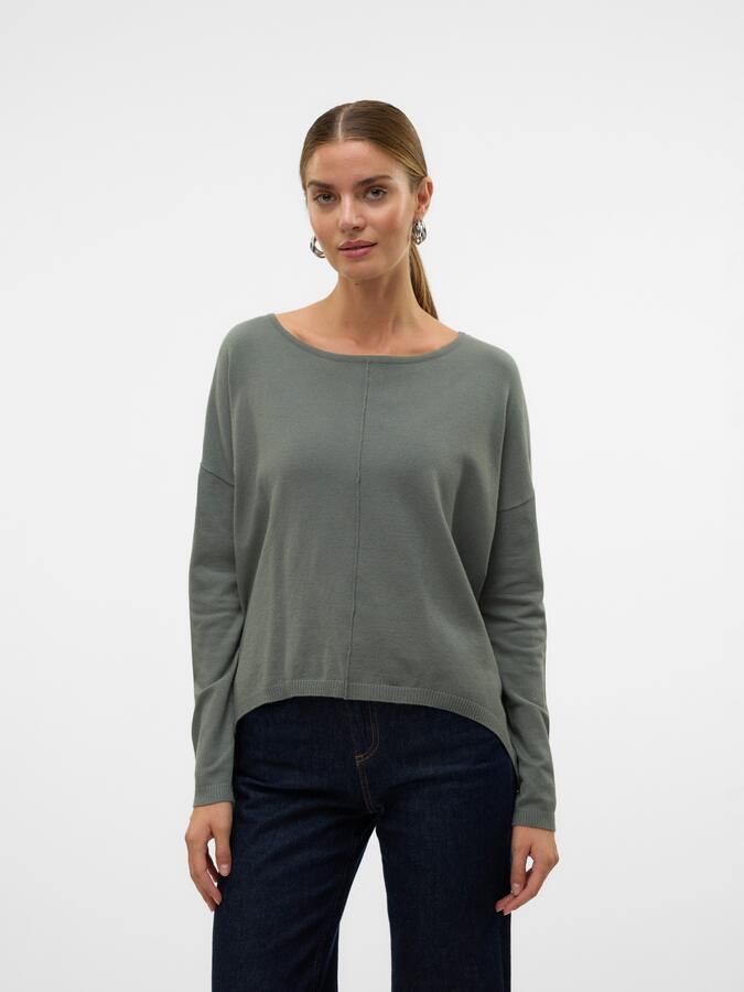 Vero Moda Comfort fit gebreide pullover van viscosemix model 'BREEZE AURA' - Foto 5