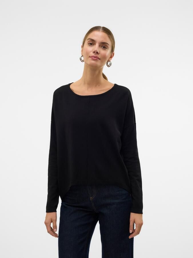 Vero Moda Comfort fit gebreide pullover van viscosemix model 'BREEZE AURA' - Foto 5