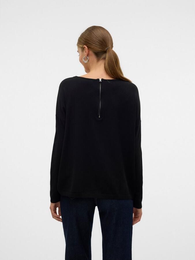 Vero Moda Comfort fit gebreide pullover van viscosemix model 'BREEZE AURA' - Foto 2