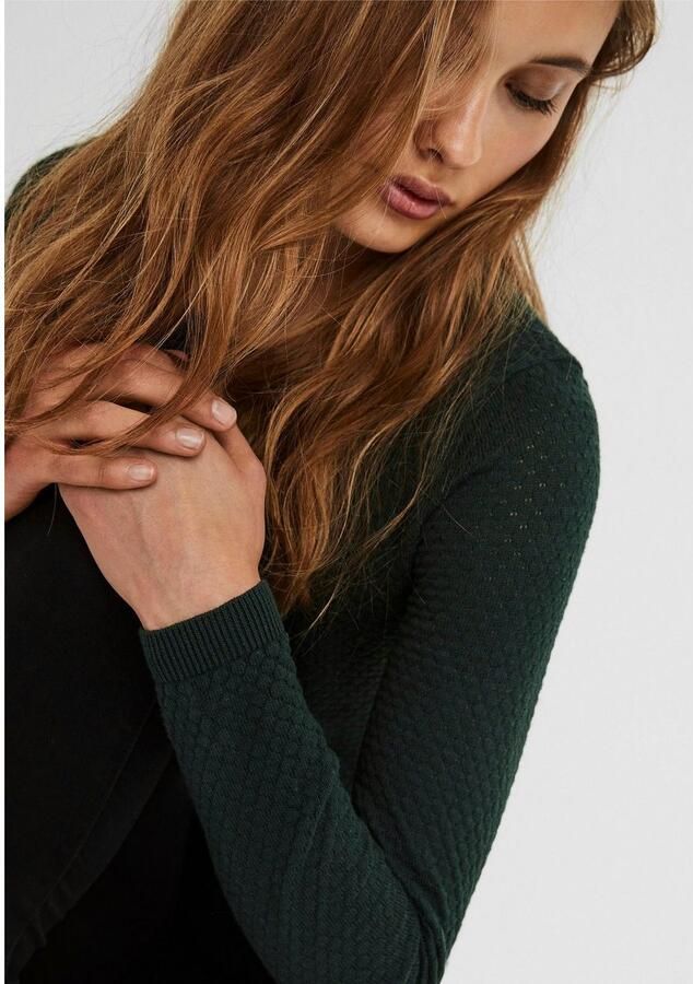 Vero Moda Trui met ronde hals VMCARE STRUCTURE LS O-NECK BLOUSE