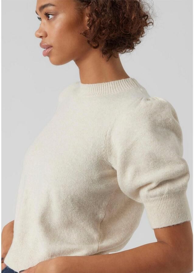 Vero Moda Comfort fit gebreide pullover met pofmouwen model 'DOFFY' - Foto 3