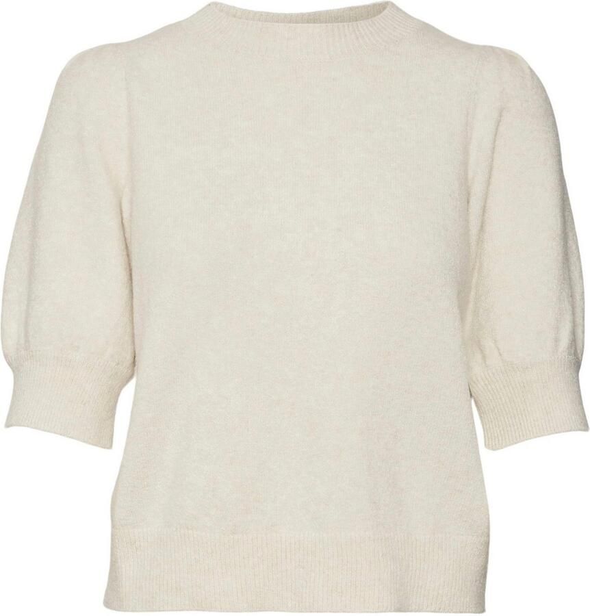 Vero Moda Regular fit gebreide pullover met ronde hals model 'DOFFY' - Foto 2