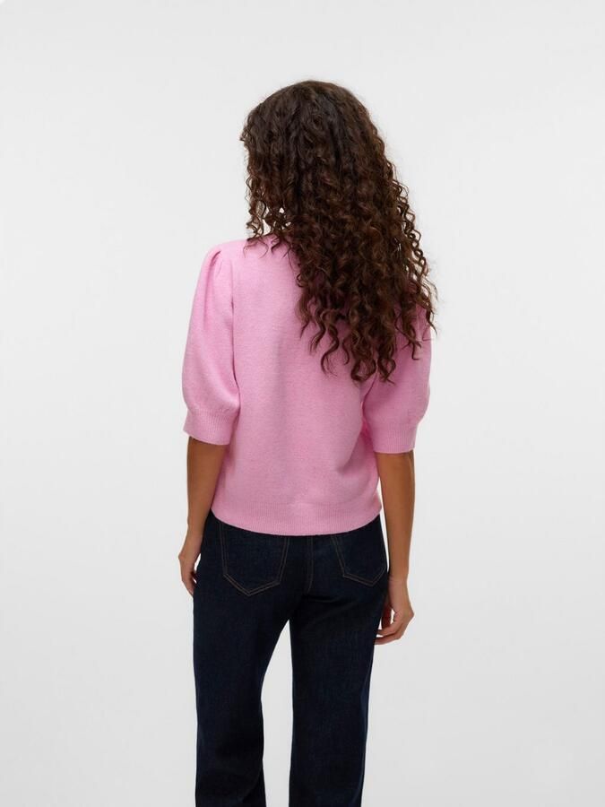 Vero Moda Comfort fit gebreide pullover met pofmouwen model 'DOFFY' - Foto 8