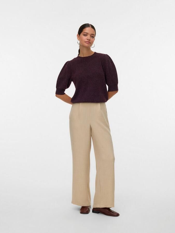 Vero Moda Trui met ronde hals VMDOFFY 2 4 O-NECK PULLOVER GA NOOS - Foto 3