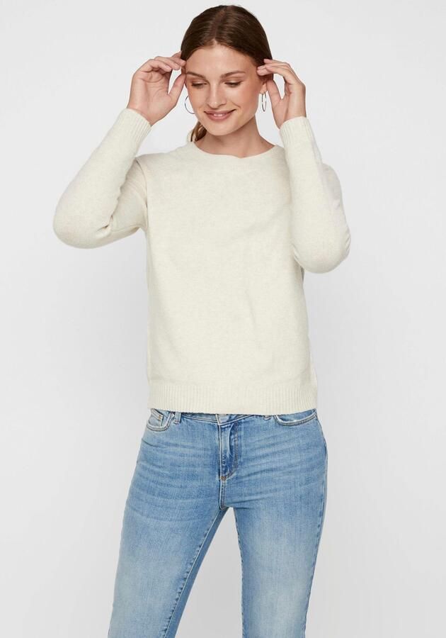 Vero Moda Gebreide pullover in gemêleerde look model 'DOFFY' - Foto 7