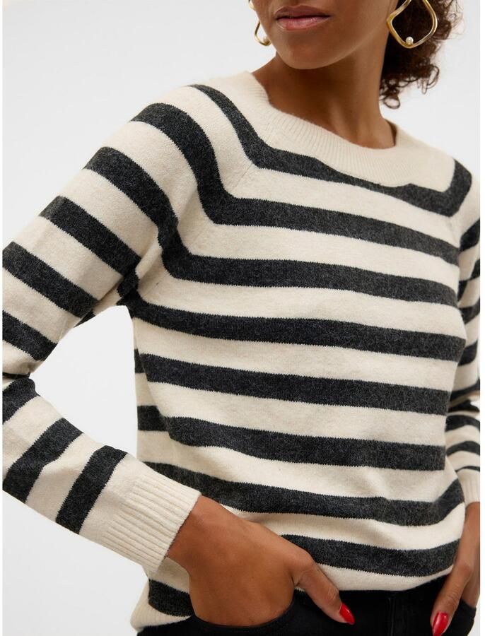 Vero Moda Regular fit gebreide pullover met raglanmouwen model 'DOFFY' - Foto 2