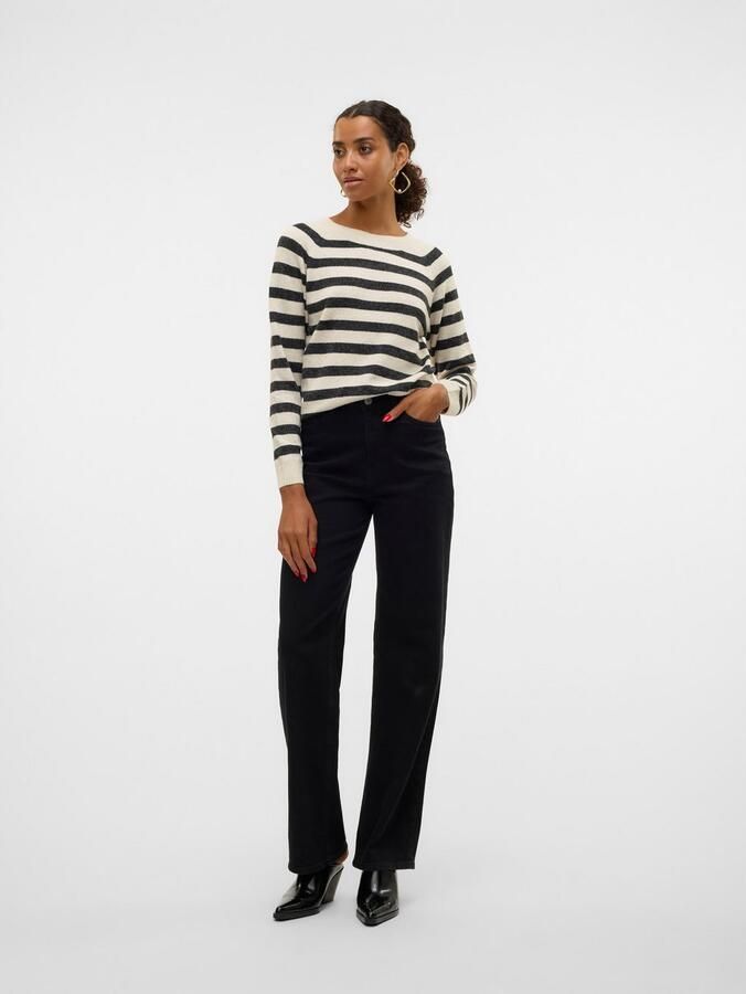 Vero Moda Regular fit gebreide pullover met raglanmouwen model 'DOFFY' - Foto 4