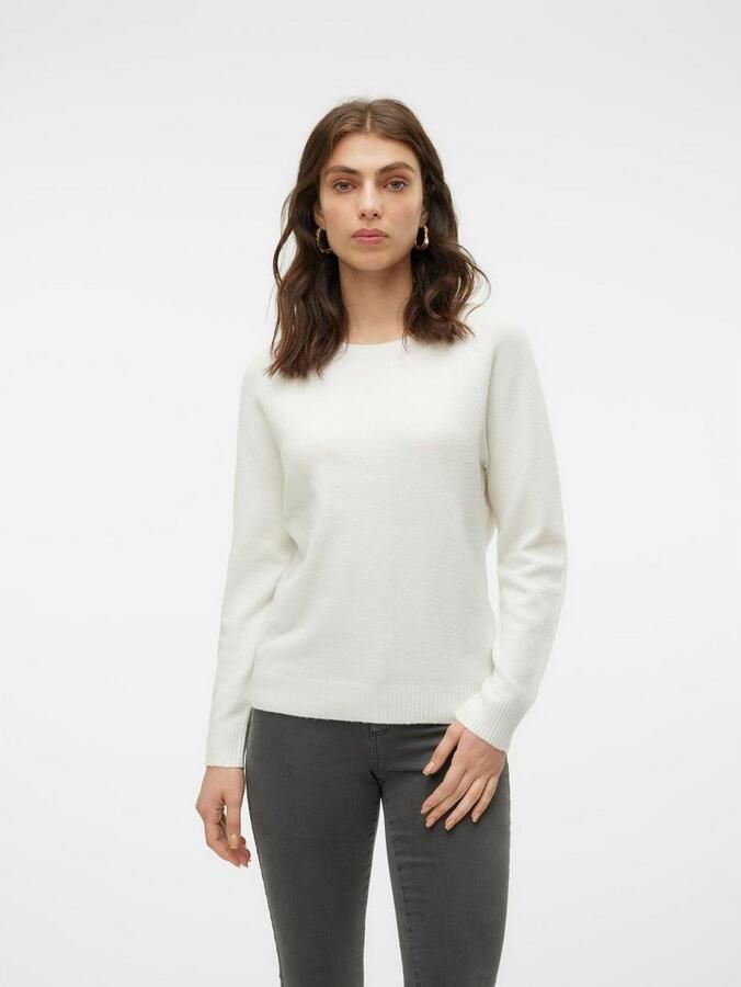Vero Moda Trui met ronde hals VMDOFFY LS O-NECK BLOUSE GA NOOS - Foto 3