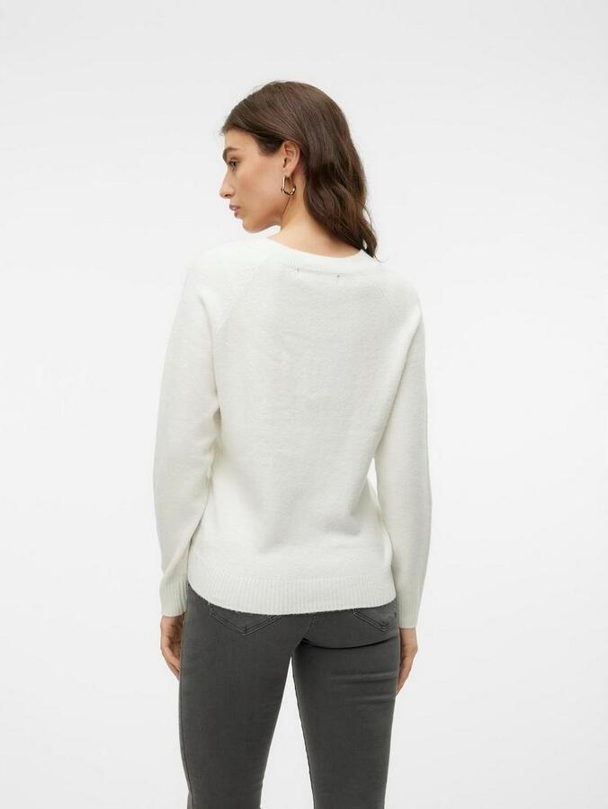 Vero Moda Trui met ronde hals VMDOFFY LS O-NECK BLOUSE GA NOOS - Foto 5