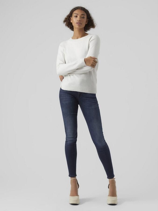 Vero Moda Trui met ronde hals VMDOFFY LS O-NECK BLOUSE GA NOOS - Foto 6
