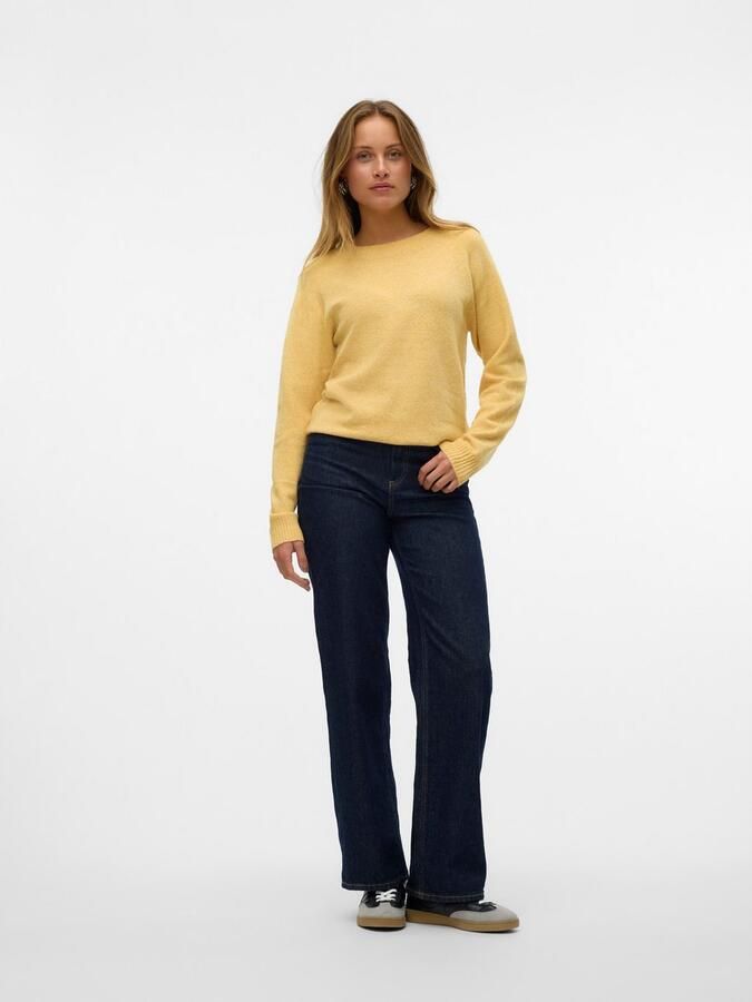 Vero Moda Trui met ronde hals VMDOFFY LS O-NECK BLOUSE GA NOOS - Foto 5