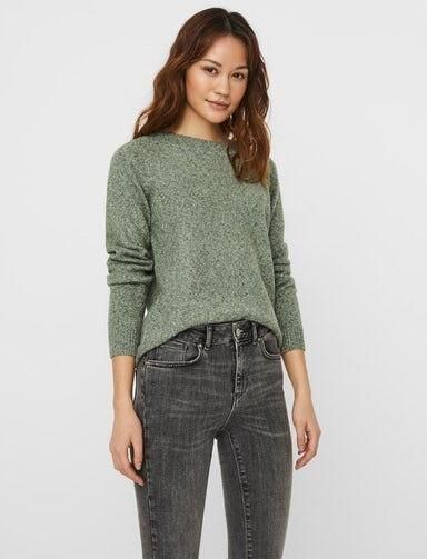 Vero Moda Trui met ronde hals VMDOFFY LS O-NECK BLOUSE GA NOOS - Foto 5