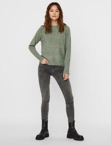 Vero Moda Trui met ronde hals VMDOFFY LS O-NECK BLOUSE GA NOOS - Foto 4