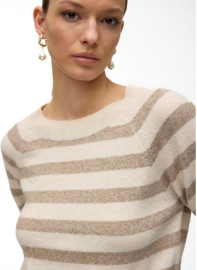 Vero Moda Regular fit gebreide pullover met raglanmouwen model 'DOFFY' - Foto 8