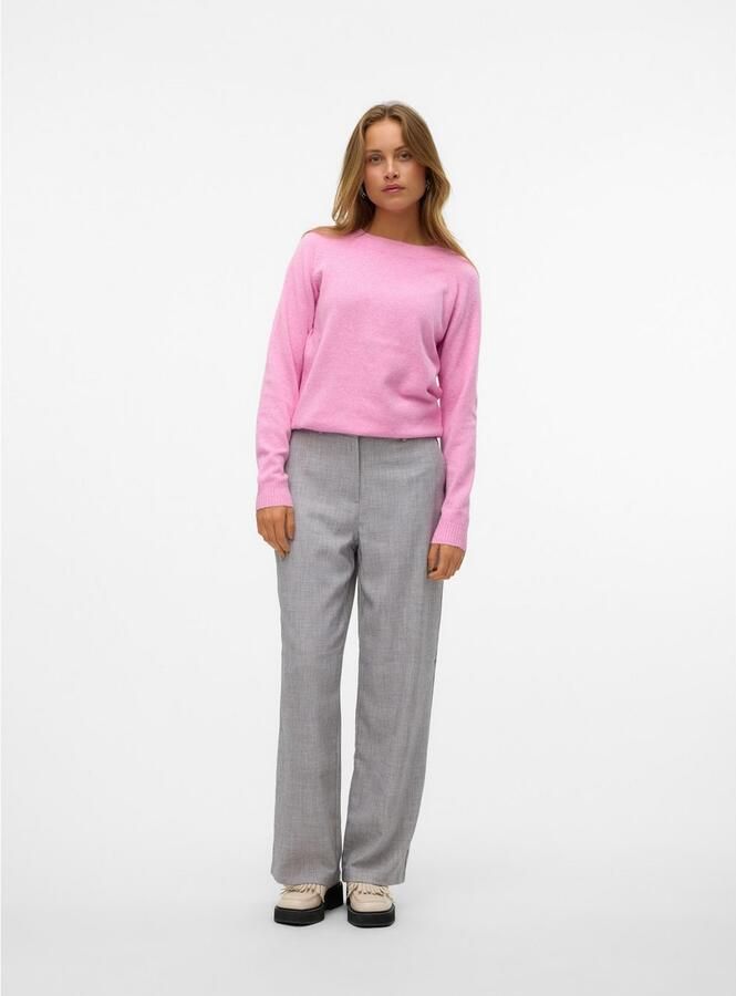 Vero Moda Trui met ronde hals VMDOFFY LS O-NECK BLOUSE GA NOOS - Foto 5