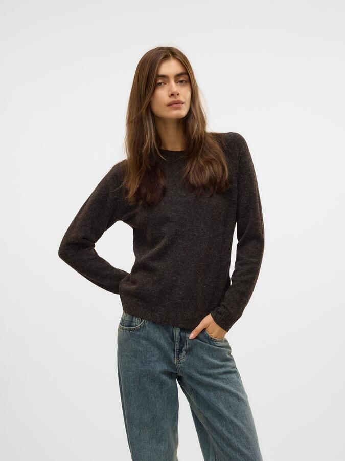 Vero Moda Regular fit gebreide pullover in gemêleerde look model 'DOFFY' - Foto 7