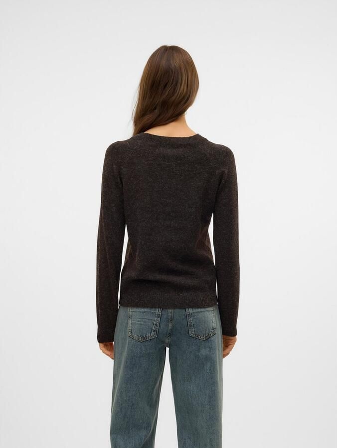 Vero Moda Regular fit gebreide pullover in gemêleerde look model 'DOFFY' - Foto 3