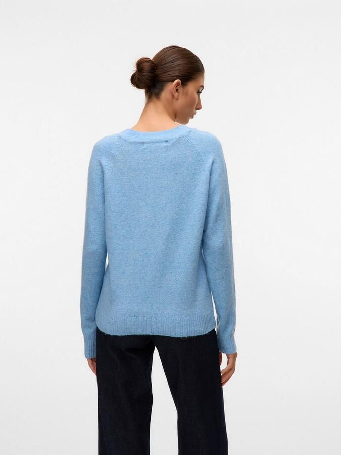 Vero Moda Regular fit gebreide pullover met raglanmouwen model 'DOFFY' - Foto 4