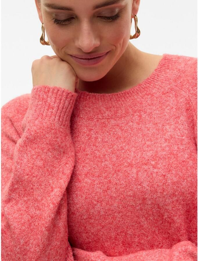 Vero Moda Trui met ronde hals VMDOFFY LS O-NECK BLOUSE GA NOOS - Foto 2